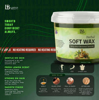 Herbal Soft Wax how to use - LumirasBeauty