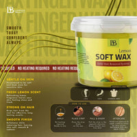 Lemon Soft Wax how to use - LumirasBeauty