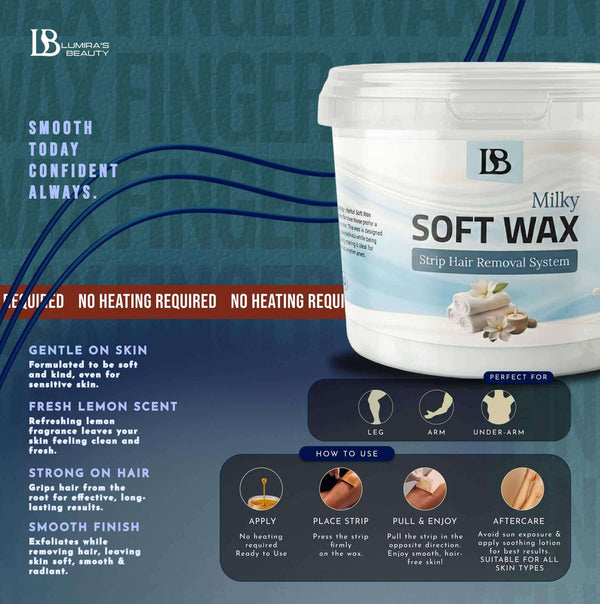 Milky Soft Wax how to use - LumirasBeauty