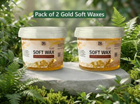 Pack of 2 Gold Soft Wax - LumirasBeauty