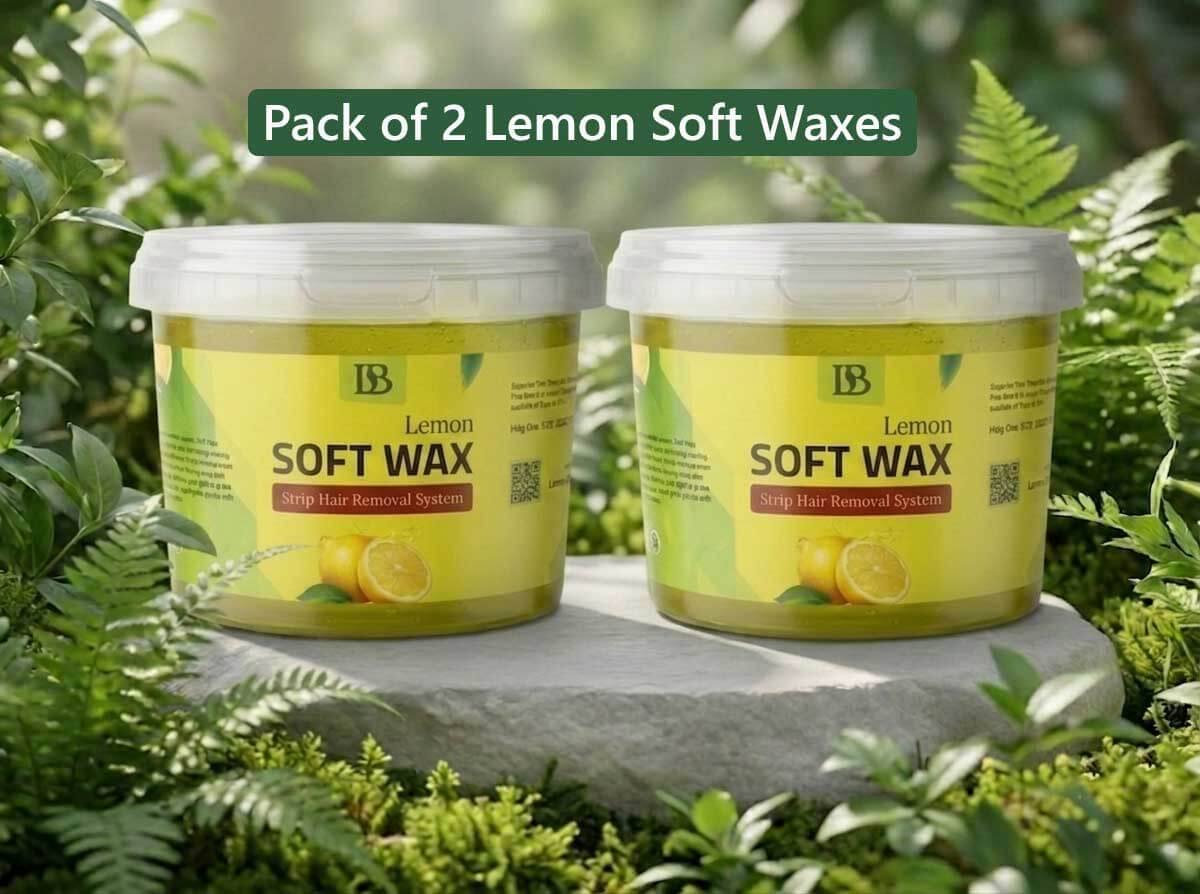 pack of 2 lemon soft wax - LumirasBeauty