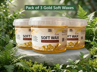 Pack of 3 Gold Soft Wax - LumirasBeauty