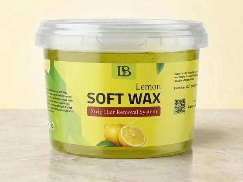 Lemon Soft Wax - 1kg- LumirasBeauty